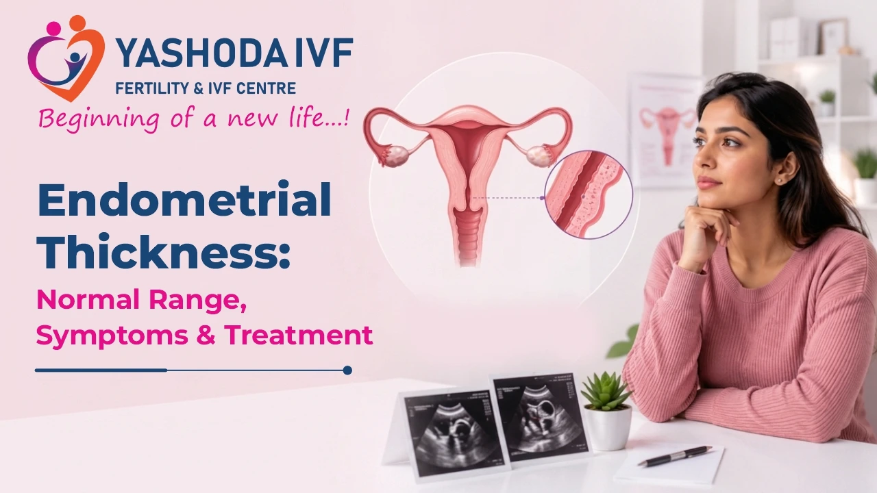Endometrial Thickness: Normal Range, Symptoms & Treatment Image from yashoda ivf