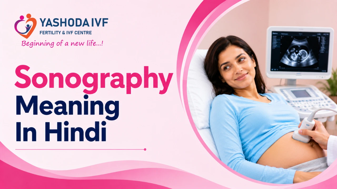 Sonography Meaning In Hindi  Image from Yashoda ivf